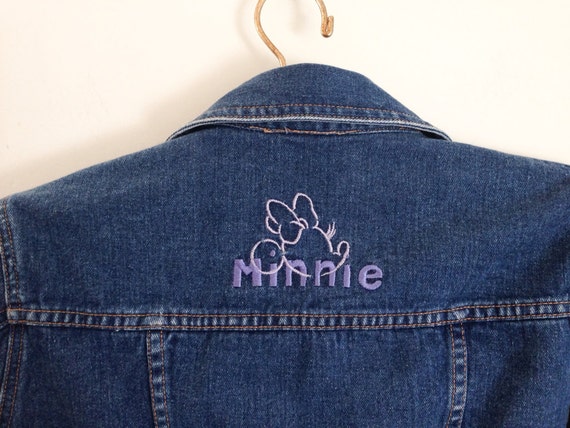 minnie mouse jean jacket