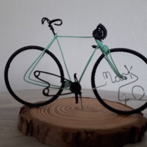 Cadeau pour cyclistes, Cadeau de Noël dornement de vélo. Mint