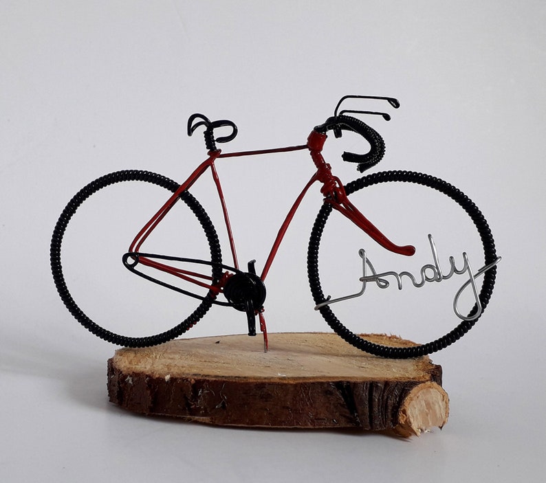 Gift for cyclists bicycle keepsake. Etsy
