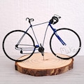 Gift for cyclists, Handmade wire bicycle sculpture, Peronalised bicycle keepsake. Bicycle gifts for him and her.