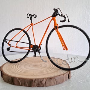 Gift for cyclists. Fathers Day bike gift. cyclist birthday topper and keepsake.
