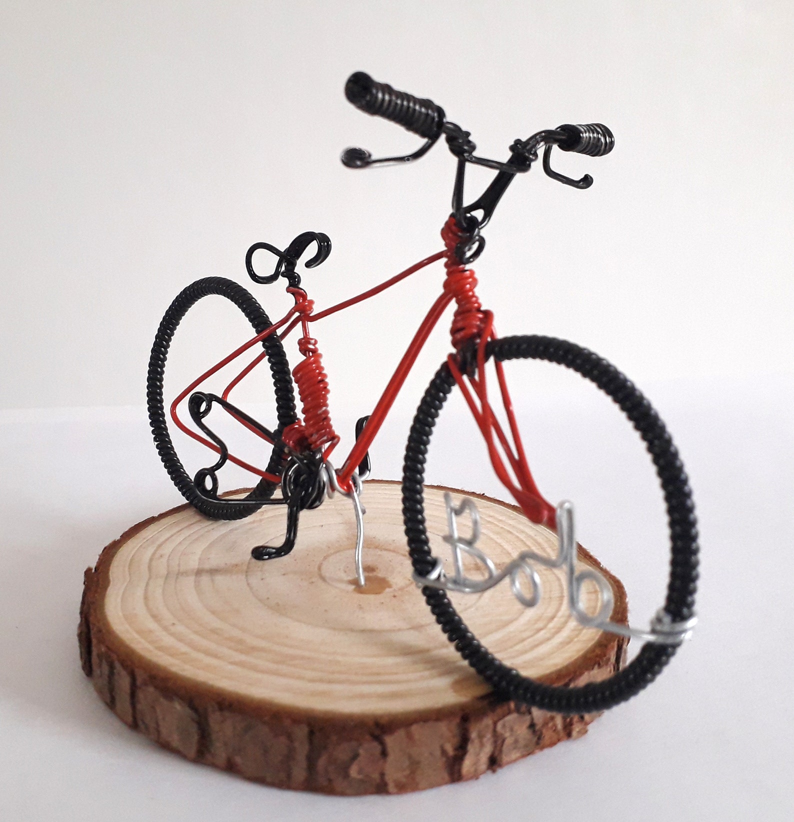 Gift for cyclists Personalised bicycle keepsake and Fathers Etsy