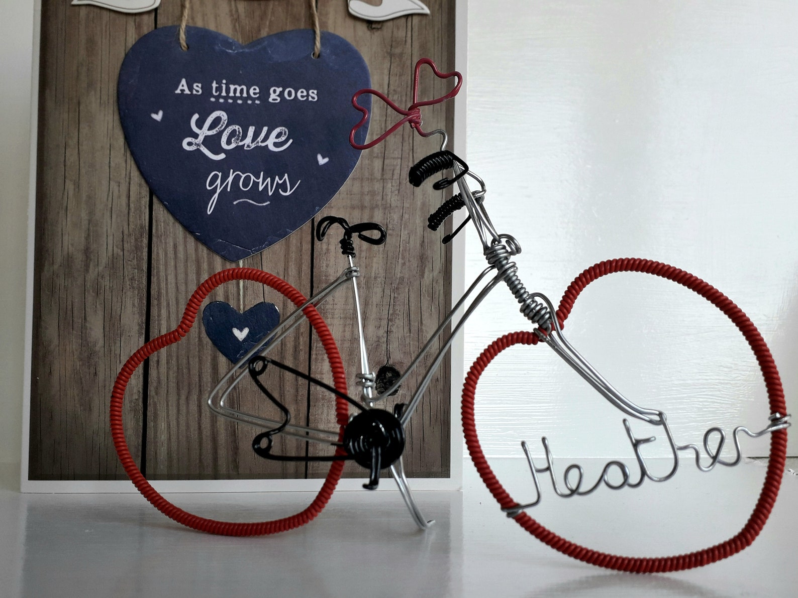 Gift for cyclists Gift for her Personalised Valentines gift. Etsy