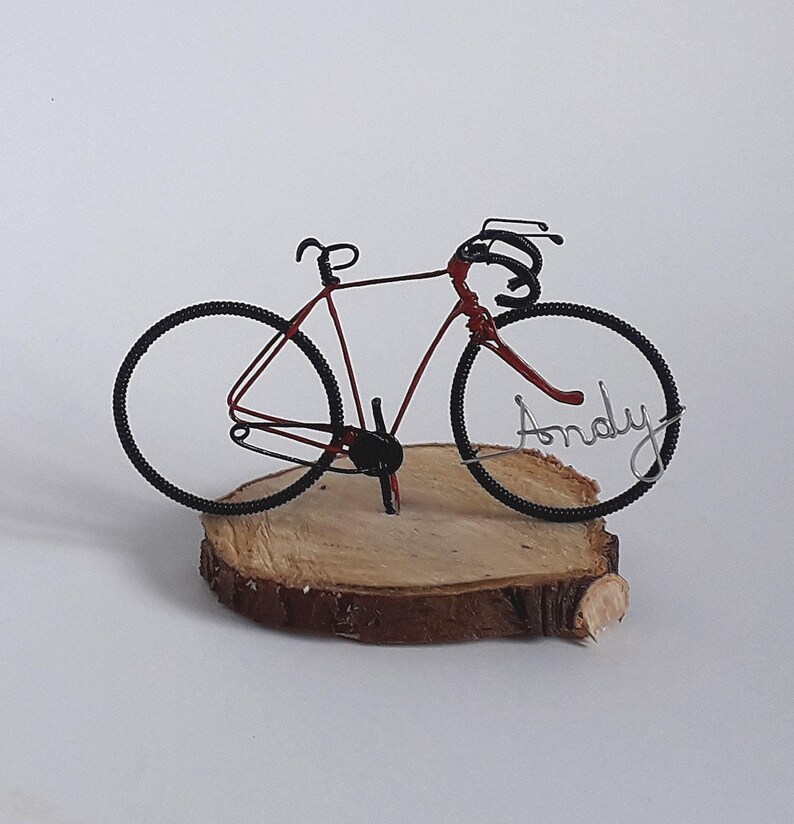 Gift for cyclists bicycle keepsake. Etsy