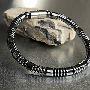 Magnetic Bracelet featuring Extra Strength 7mm or 8mm Magnetic Clasp and Magnetic Drums ~