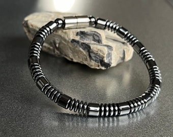 Magnetic Bracelet featuring Extra Strength 7mm or 8mm Magnetic Clasp and Magnetic Drums ~