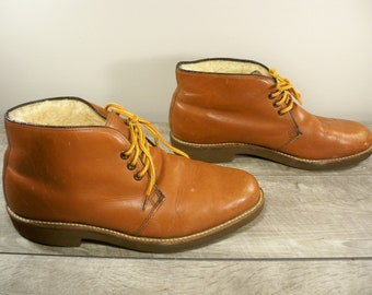 Dated 4-1973 Vintage Vietnam Combat WAR Trench Biker Work Men/'s Soft Toe Boots Made in USA Size 10 Wide