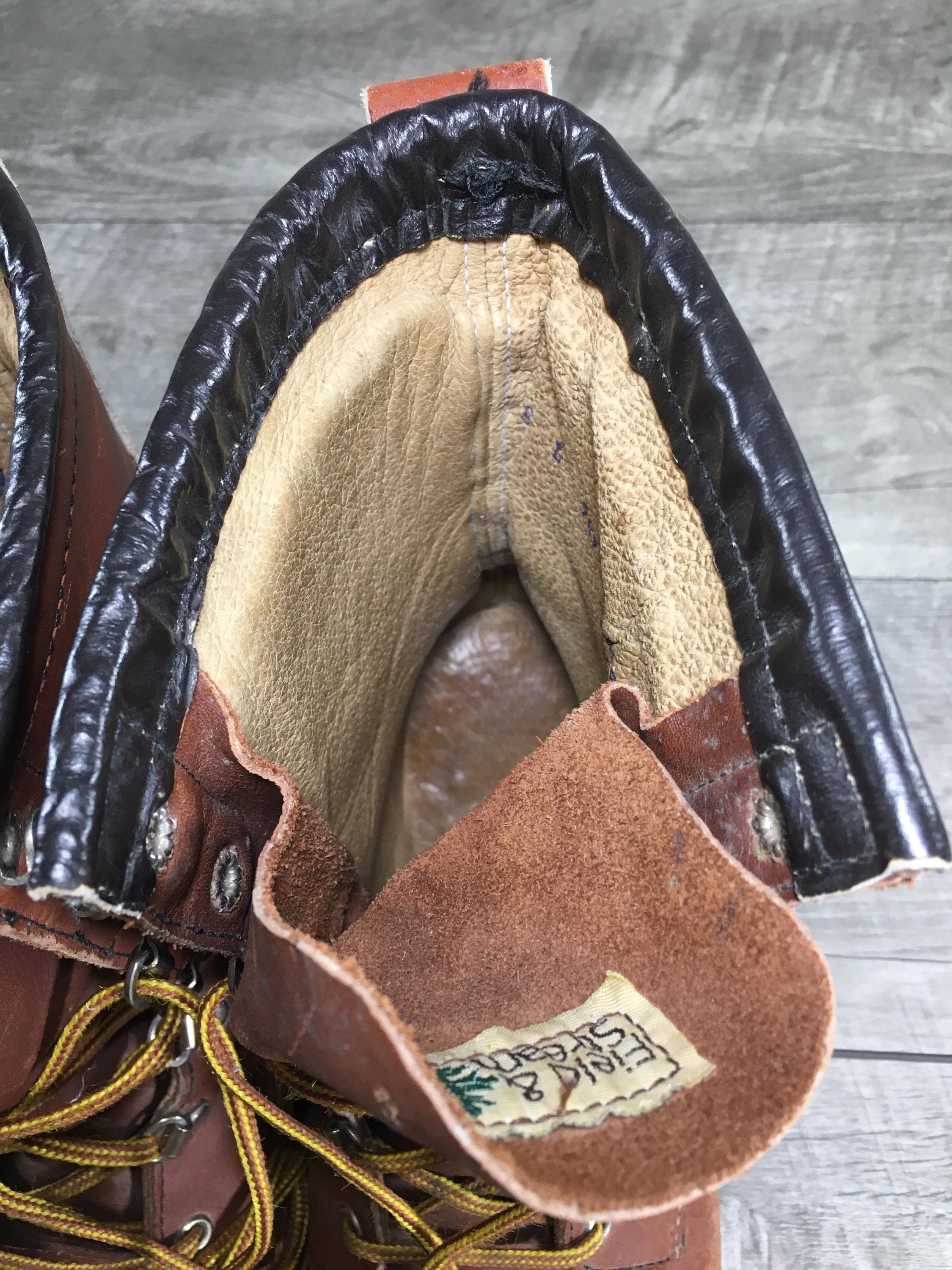 Vintage Field & Stream 989 Mens Upland Soft Moc Toe Work  display picture 3