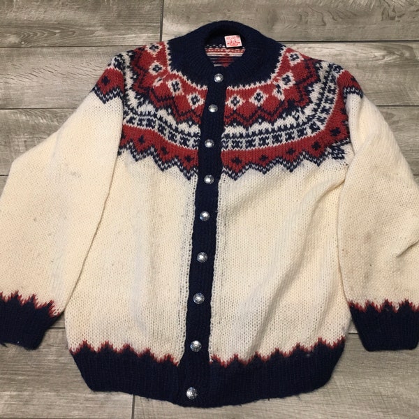 Ariana | Vintage Icelandic Cardigan