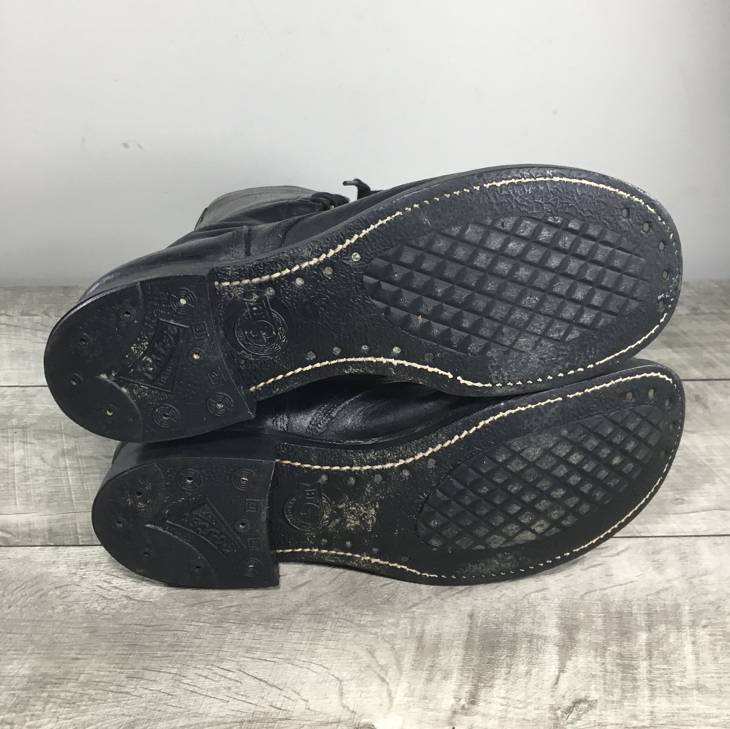 Vintage 60s military boots, black leather jump men\'s b. F Goodrich size.9 Vintage 1960 Vietnam US Military Issue Combat | Mercari main image 4