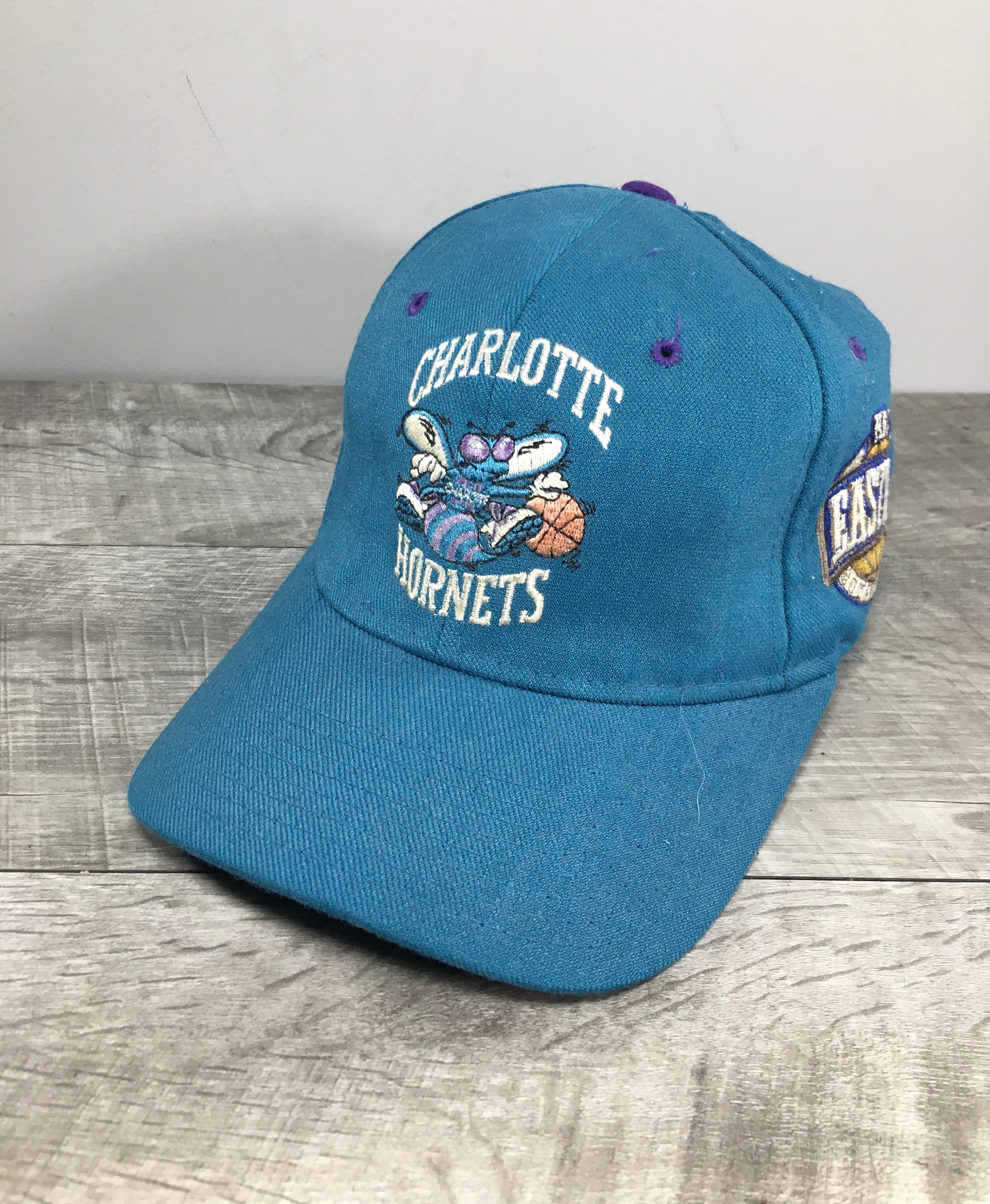 Vintage Charlotte Hornets Starter Starfit Hat Cap Fitted Size 6 5