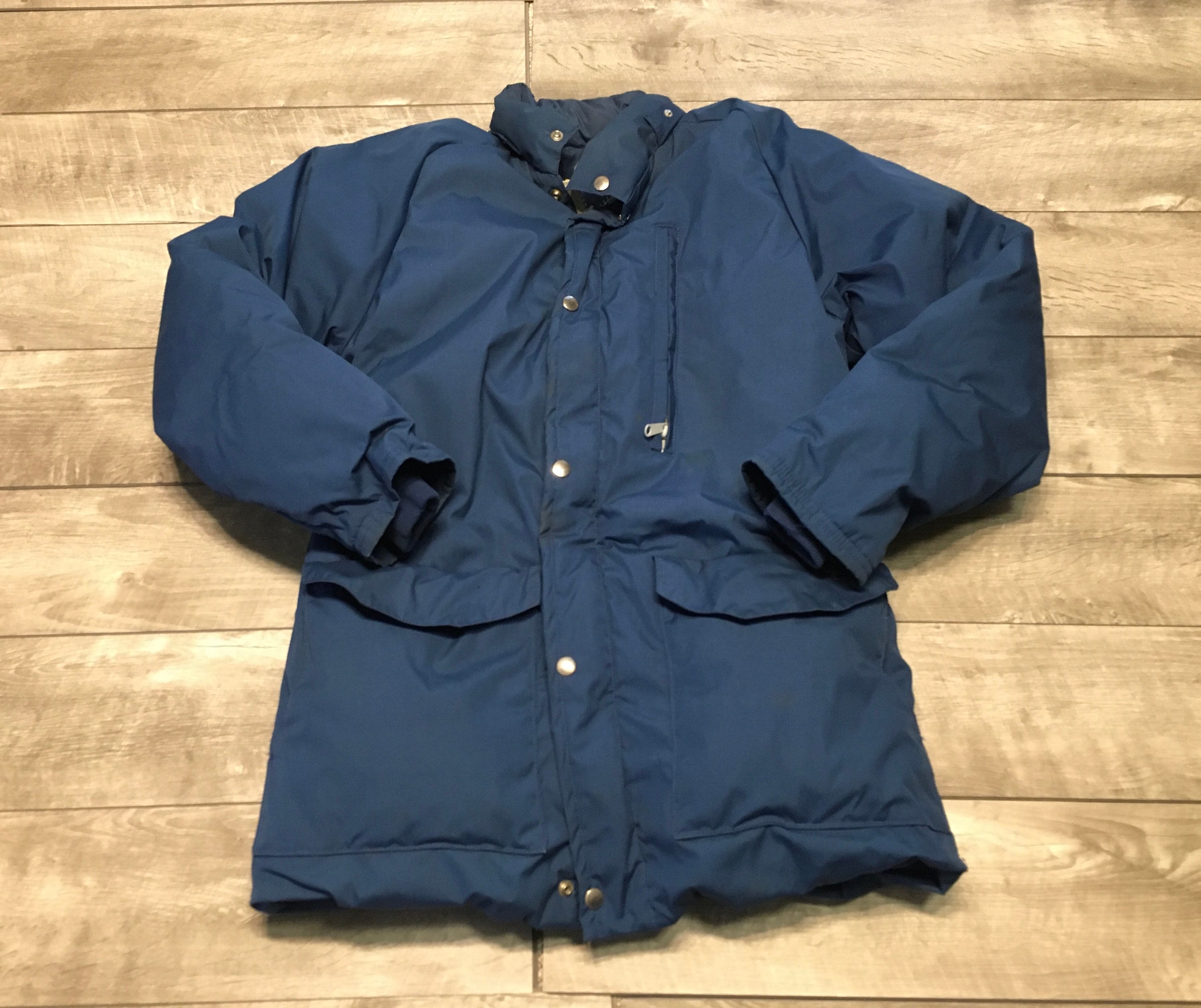 70s Special vintage ダウン holubar USA Vintage Holubar Expedition Down Men's Blue Puffer Puffy Jacket