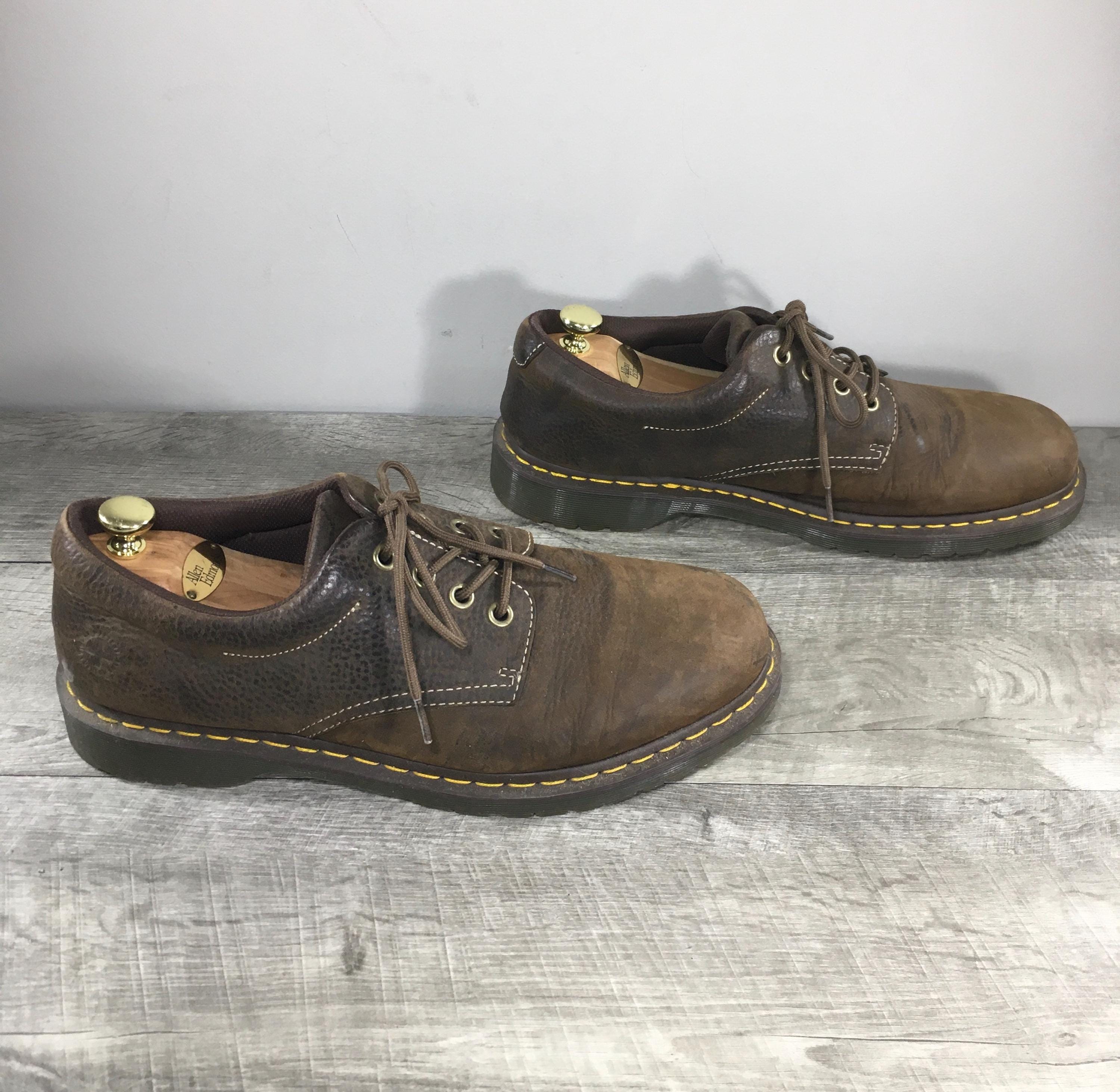 NWOT Dr. Martens Boston Dark Brown Men\'s Oxfords Dr Martens Boston Shoes Mens Size 12 Brown | Mercari main image 3