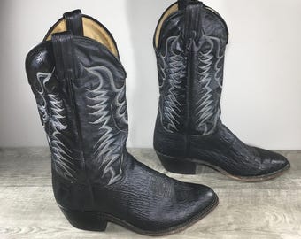 【SONORA】美品✨ソノラ レザー ヴィンテージ ブーツ ウエスタン イタリア SONORA】美品✨ソノラ レザー ヴィンテージ ブーツ ウエスタン