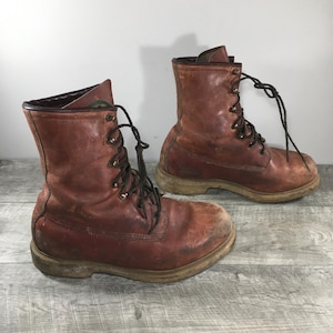 靴 1990s REDWING IRISH SETTER Vintage 1990s Red Wing Irish Setter 875 Moc Toe Boots