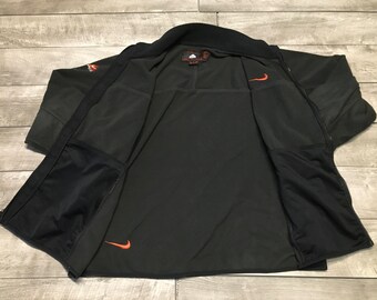 NIKE ACG THERMAL LAYER 2 ジャケット ブラック ステッチ Nike ACG 2 Jacket Men Size XL Black and Gray Thermal Layer