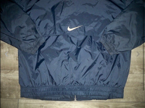 Chaqueta cortavientos Nike Center Back Check Swoosh Vintage - Etsy