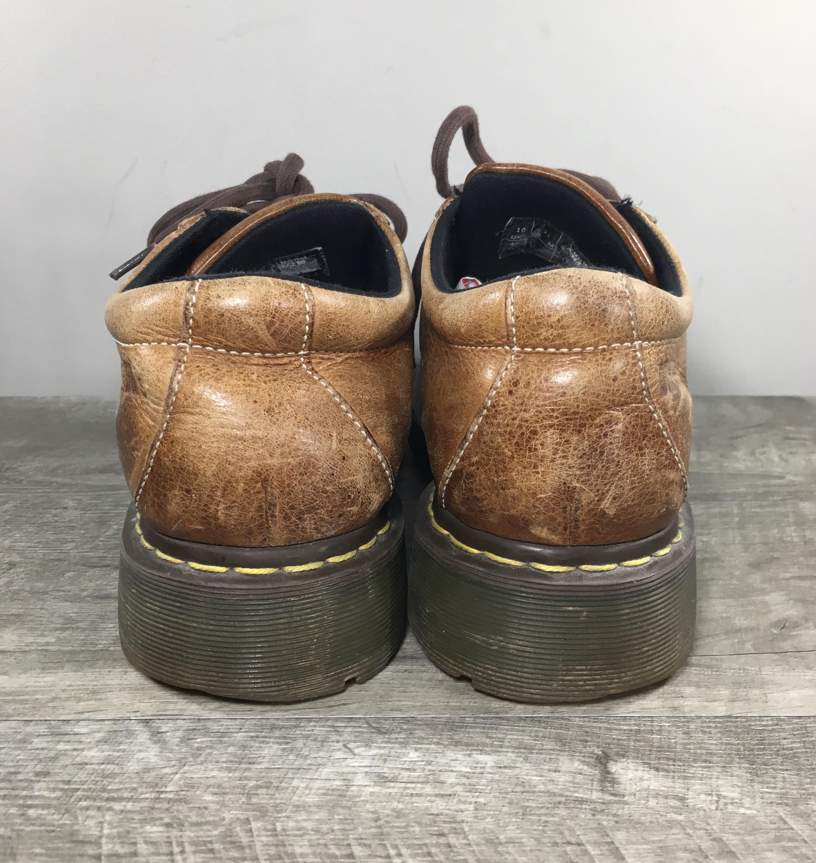 Dr. Martens Vintage Leather Shoes Mens Size 8 Brown Y2K SOLES NEED REPAIR Vintage Dr. Martens 8312 Mens Sz 12 Brown  main image 2