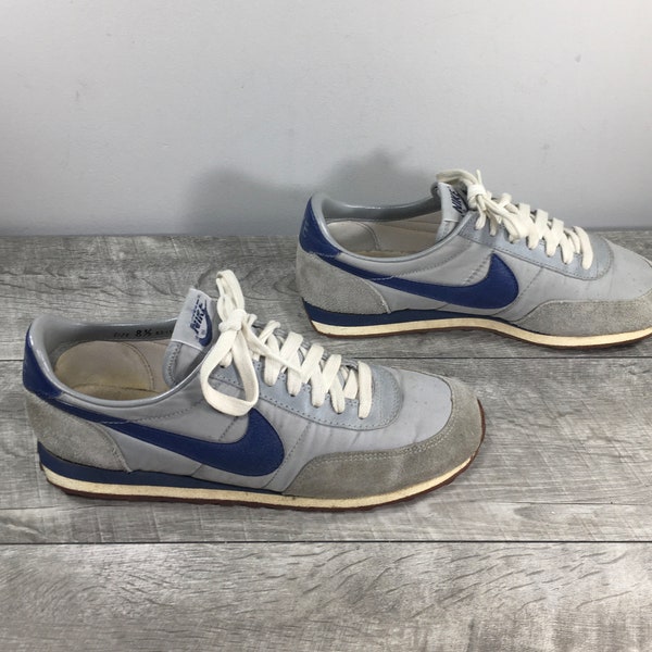 Vintage Nike 80’s 1982 Nike Air Cortez Racer Waffle Men’s Sneakers Shoes Size 8.5 Made in Taiwan