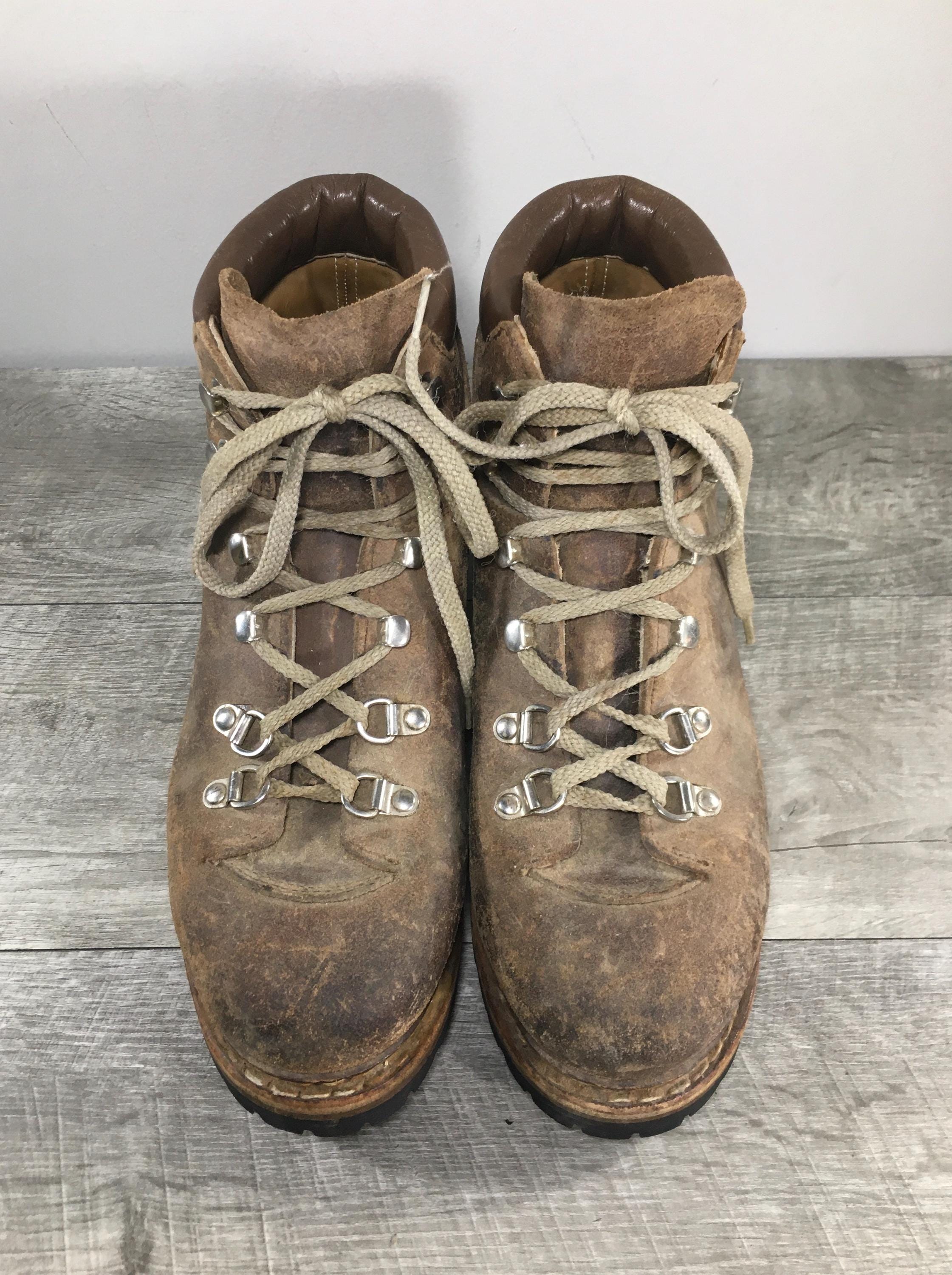 Raichle Hiking Boots men’s Vibram Soles Switzerland Mountaineering Leather Raichle Vibram Soles Mountaineering Hiking Hiker Men main image 2