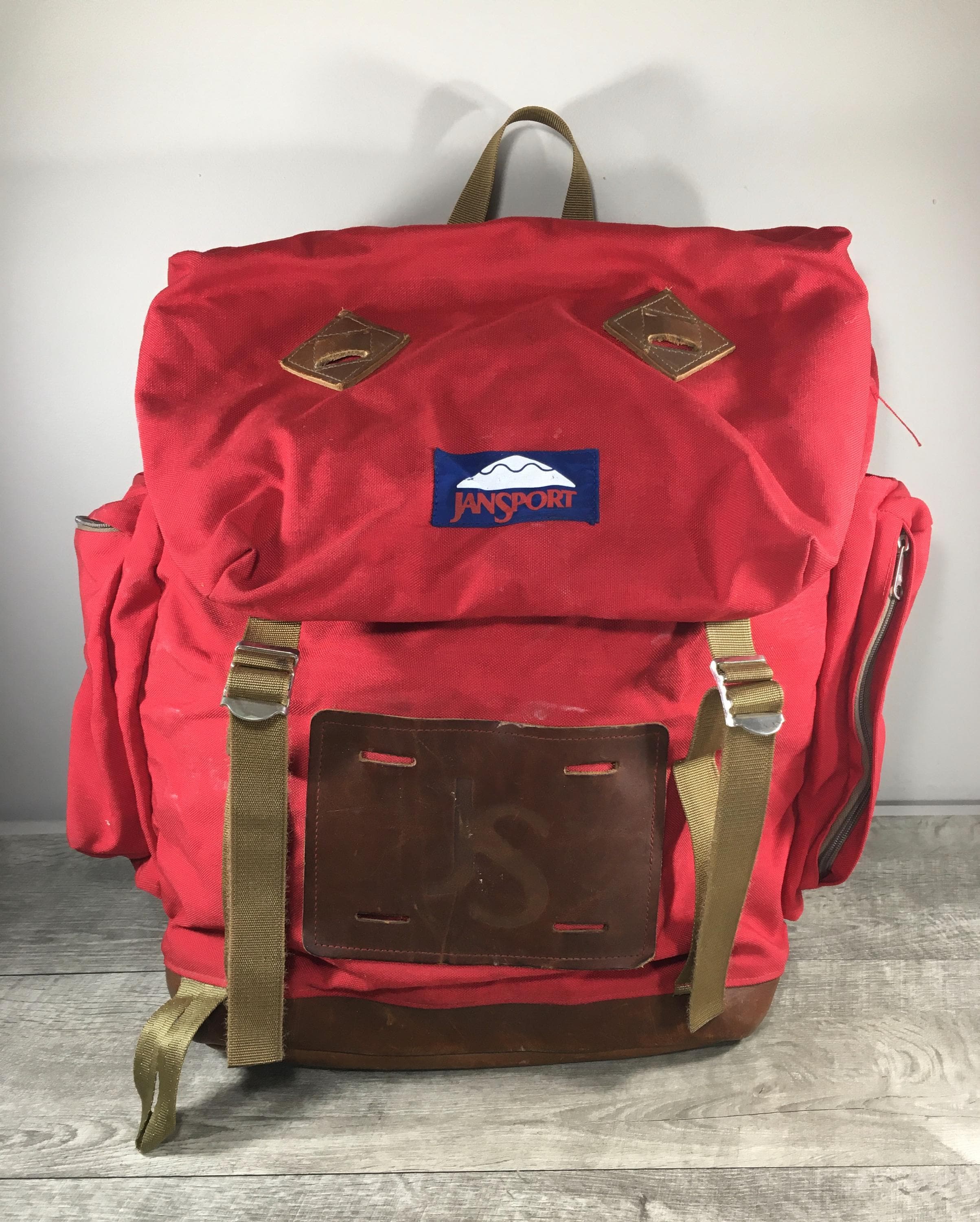 Vintage Red Jansport Backpack - Etsy Vintage Red Jansport Backpack - Etsy