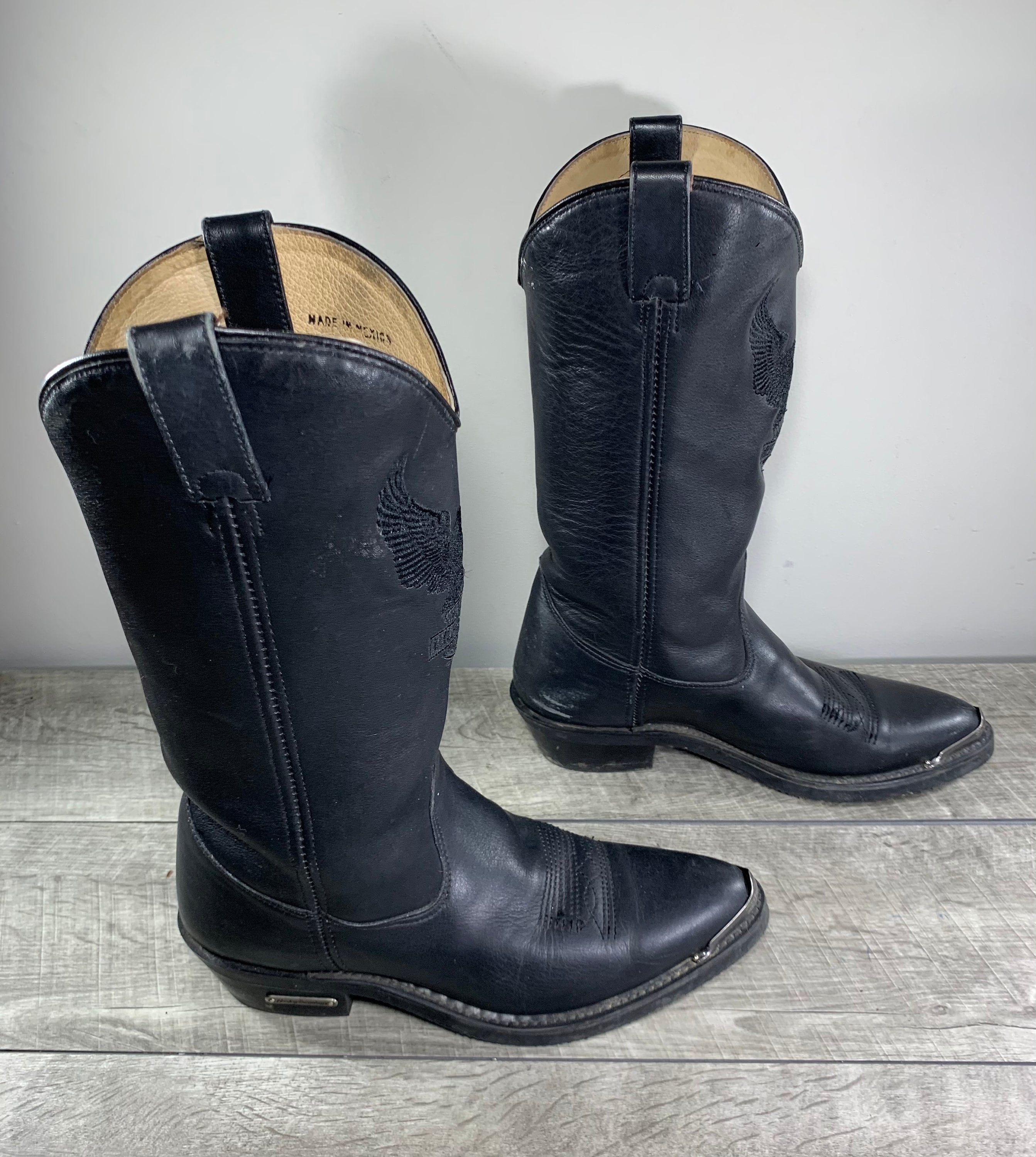 Soft Toe Mens Biker Motorcycle Riding 