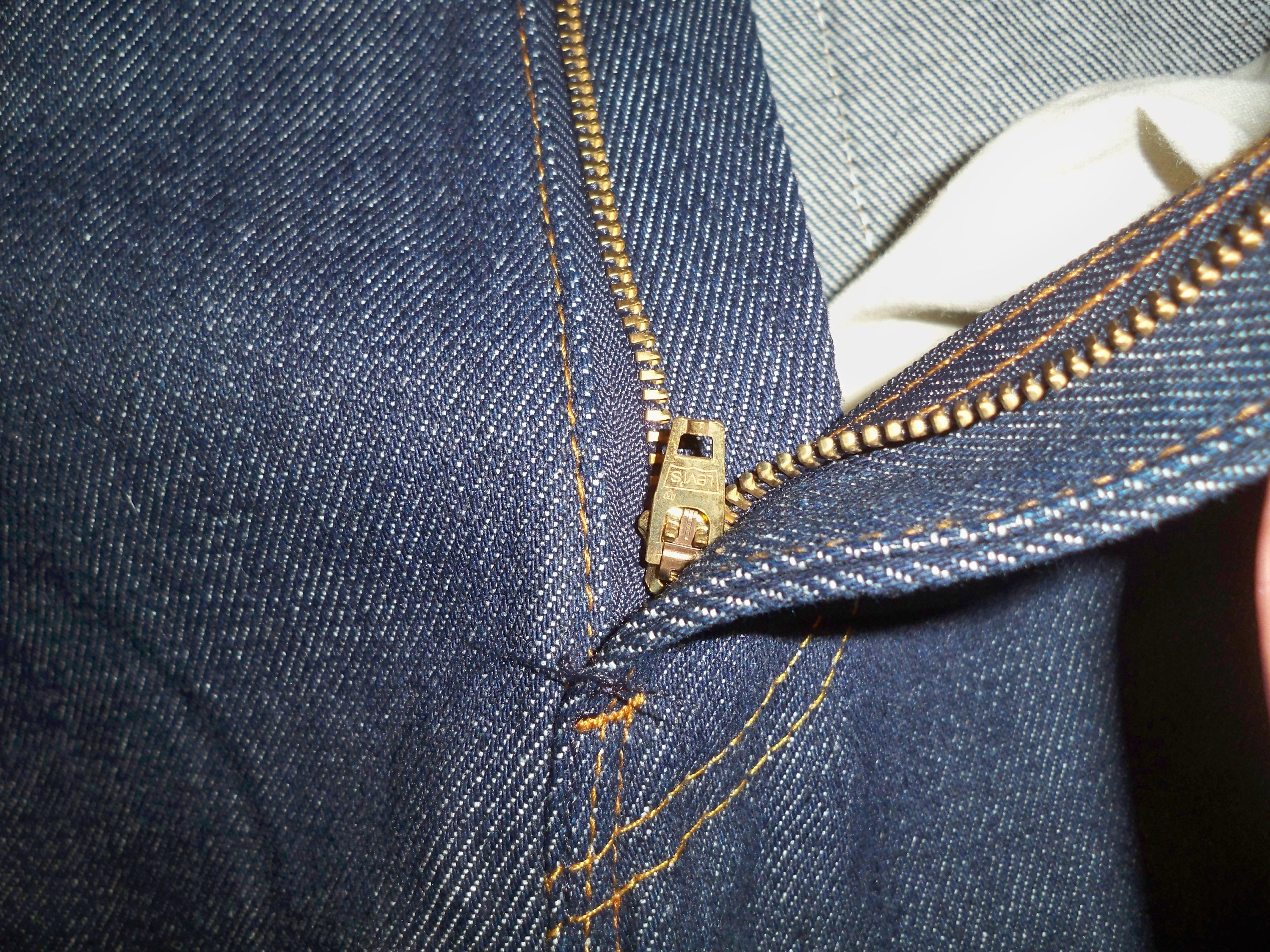Levis 505 0217 Vintage 1966 Red Tag Men's Dead Stock Denim Jeans