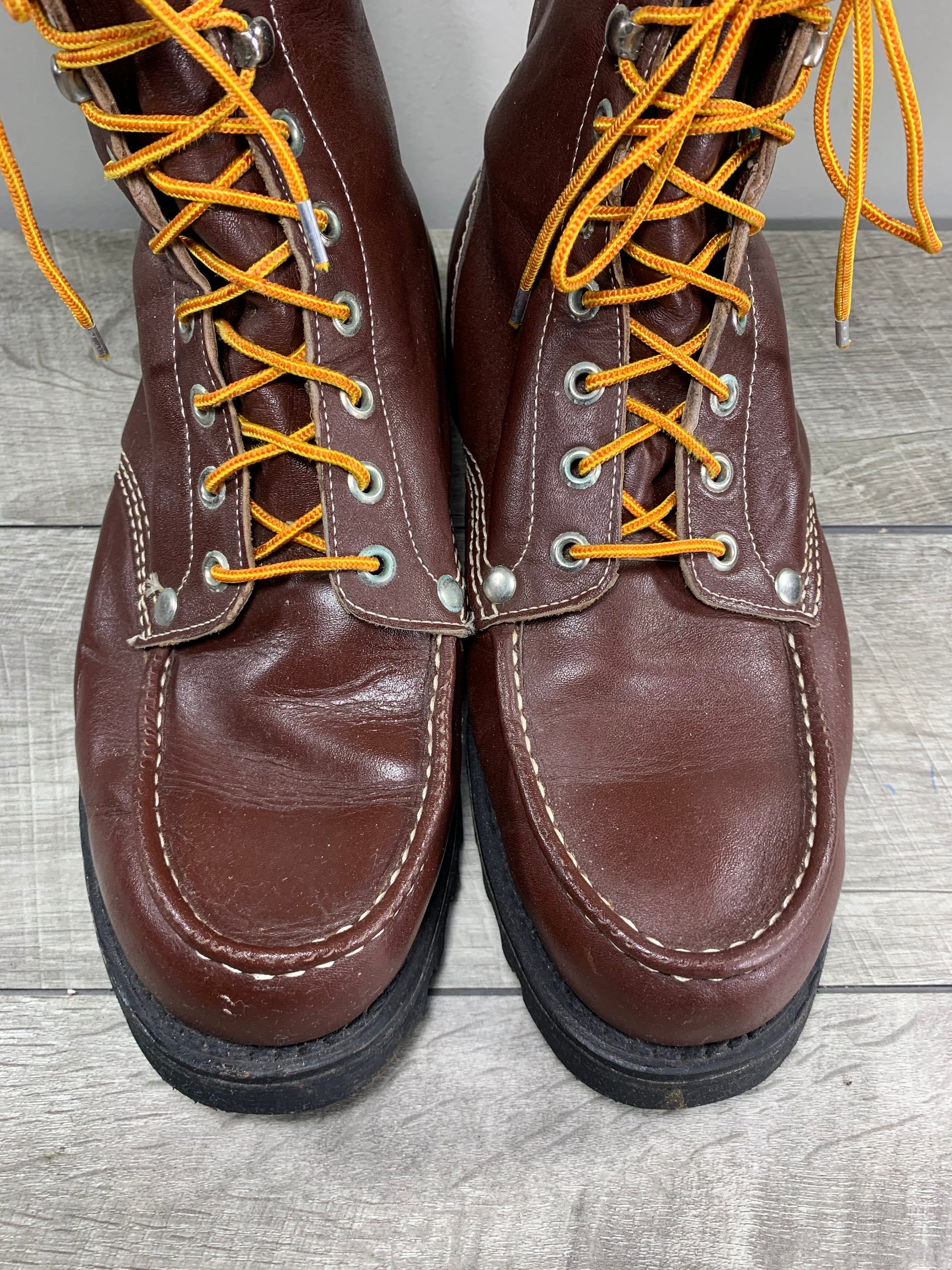 Vintage Czechoslovakia Brown Leather Men