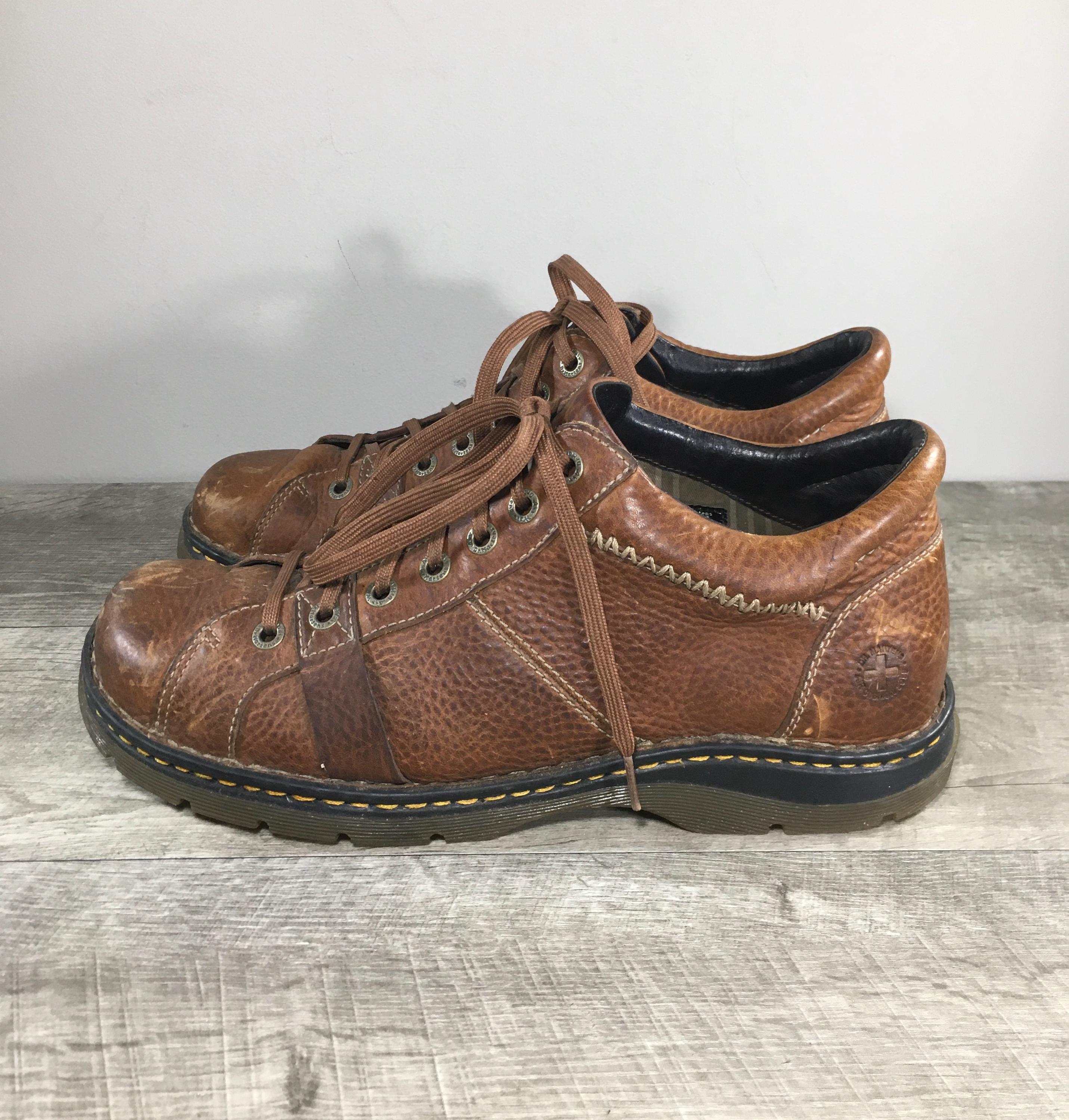 Dr. Martens Doc Mens 12083 Keith Style Brown Leather Lace to  display picture 1