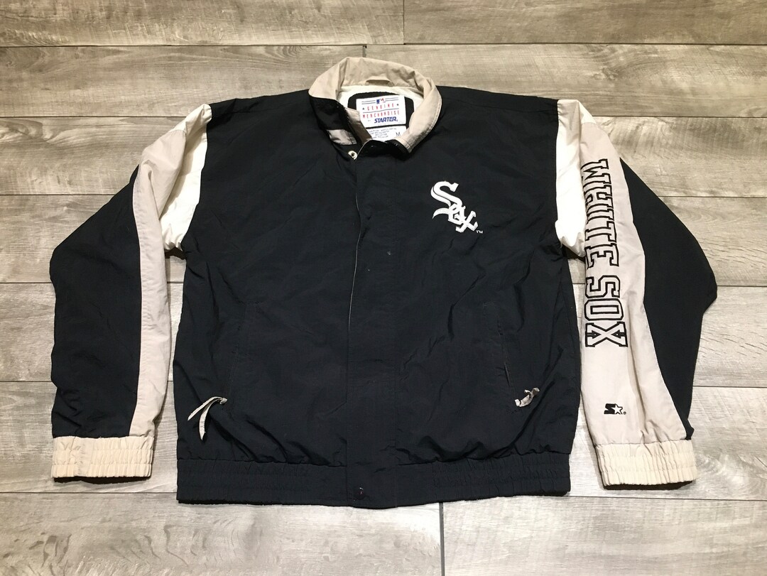 Vintage Chicago White Sox Starter Full Zip Baseball Jacket Coat
