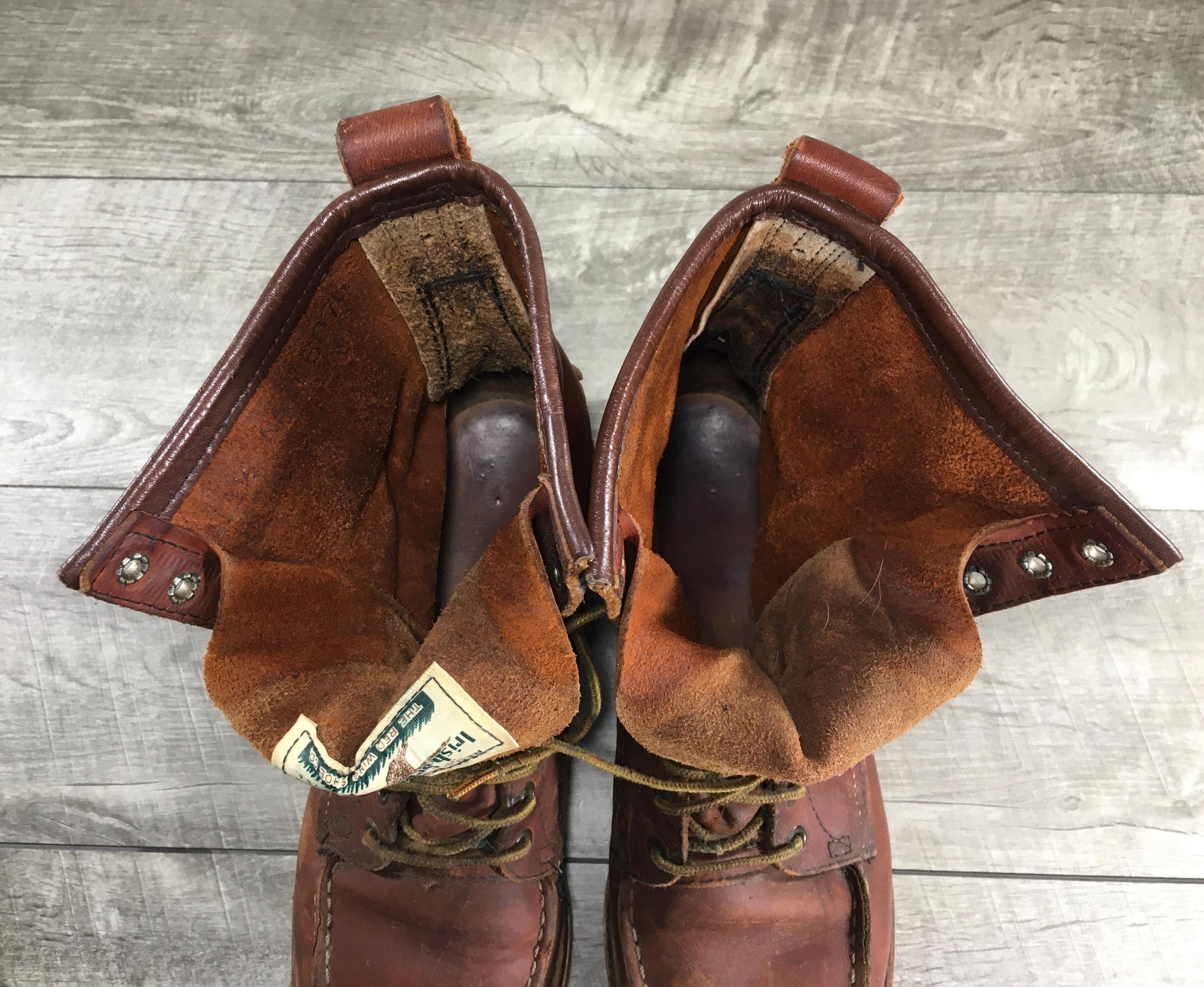 Wing 877 Red Wing Irish Setter Inch Vintage Red Wing Irish Setter