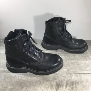 Vintage Dr. Docs Martens Doc DM632 MIE Made in England Lace Up Soft Toe Mens Boots Size UK 8 US 9