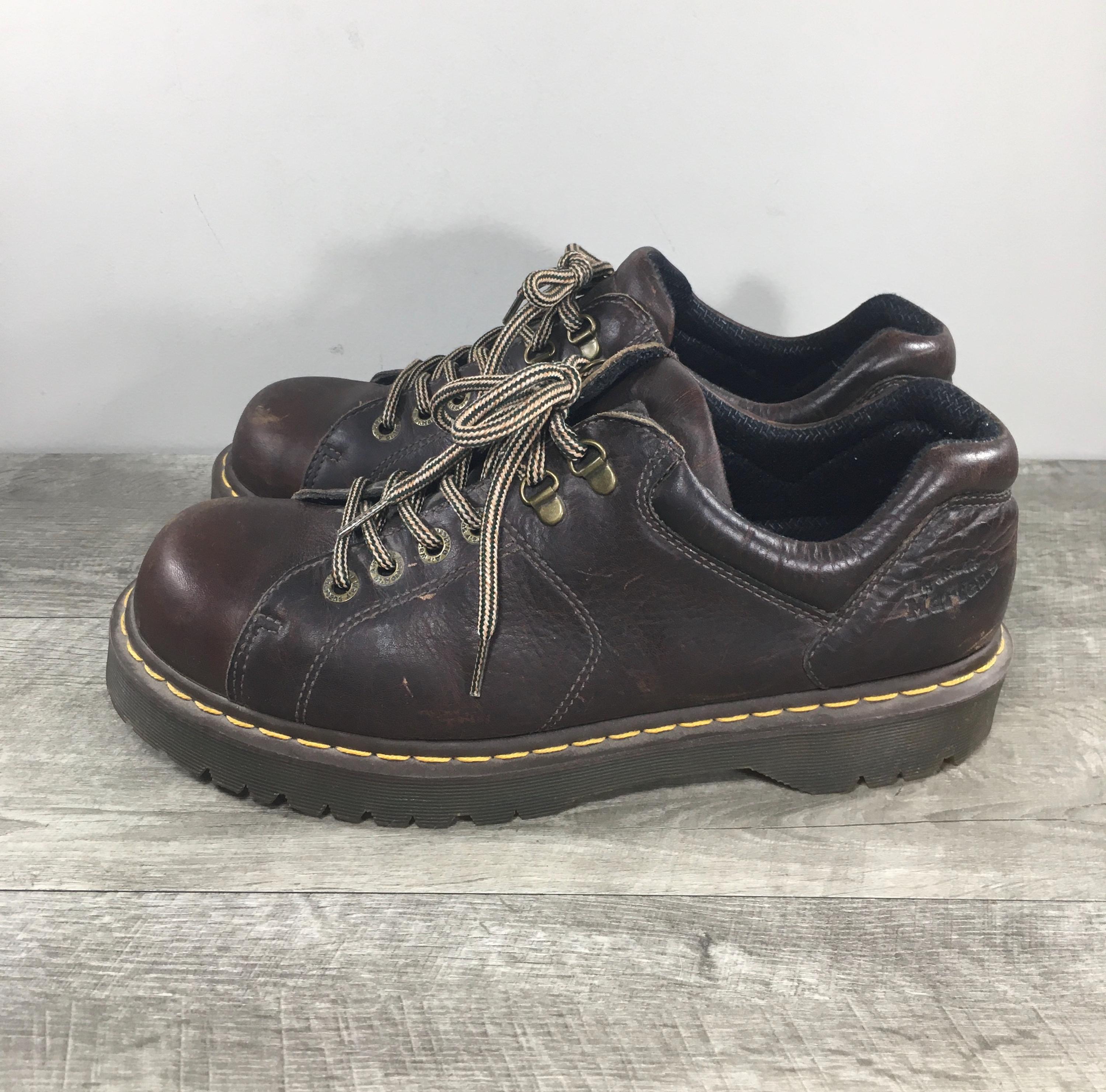 Dr. Martens Mens 12 Brown Casual Leather Oxford 11200 Rare Shoes Lace Up Grunge ?Dr Martens Brown Casual Leather Oxford Lace Up Shoe 11200  main image 3