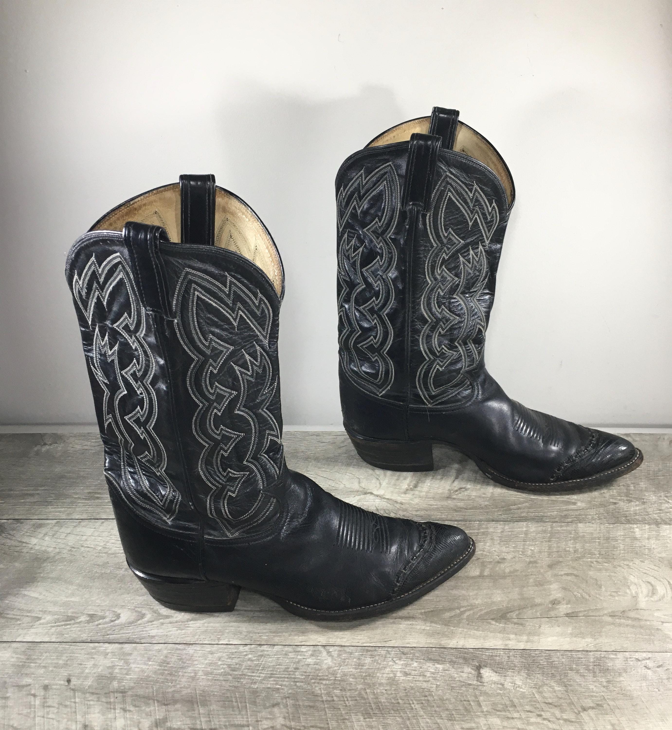El Paso Cowboy Boots - Etsy display picture 3