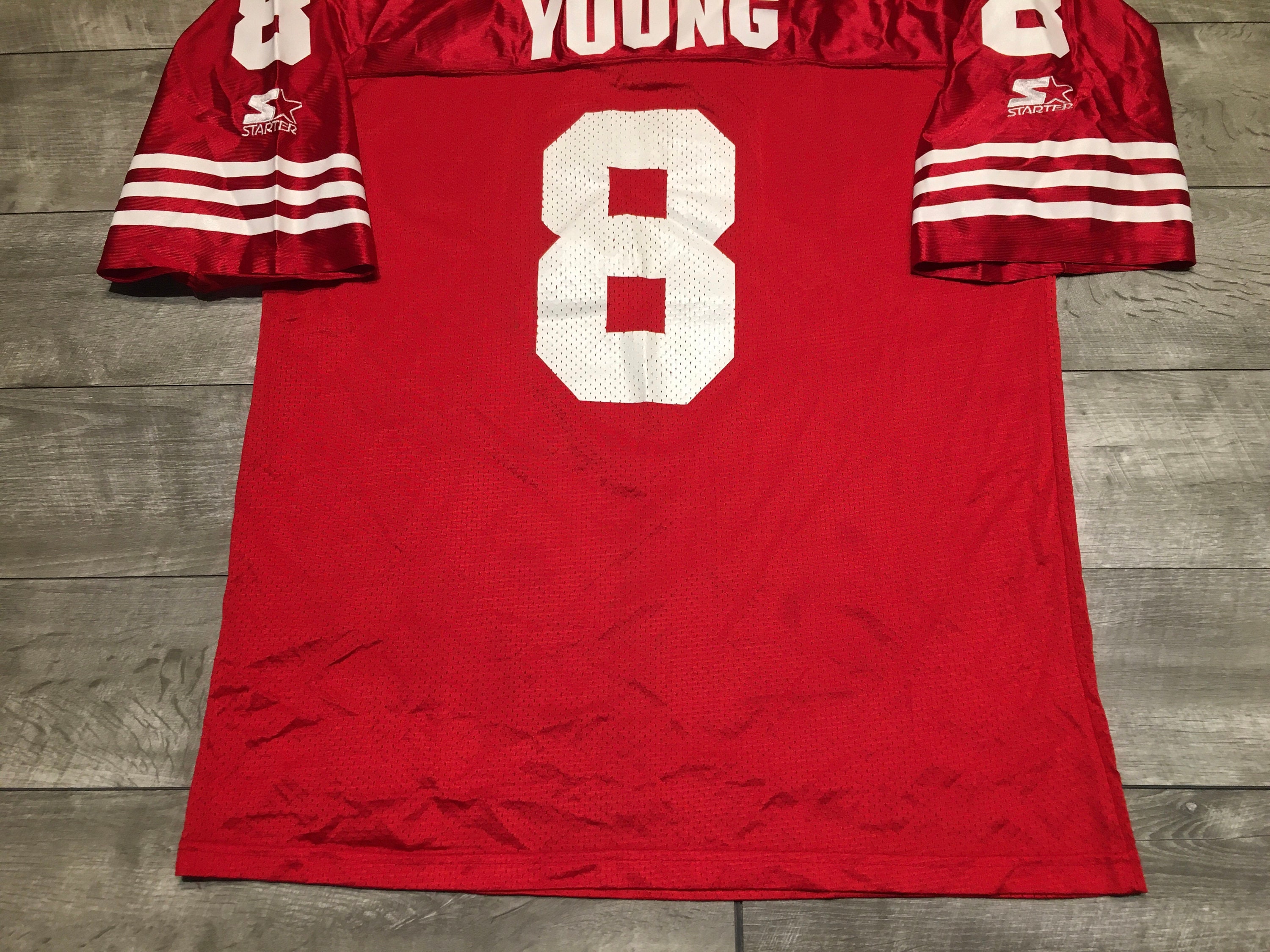 49ERS NFL STARTER SF USA製 80年代～ Vintage 80s 90s San Francisco 49ers Starter Satin Jacket