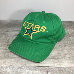 Youngan Dallas Stars NHL Hat Cap SnapBack Hockey Vintage Green Official One Size Streetwear