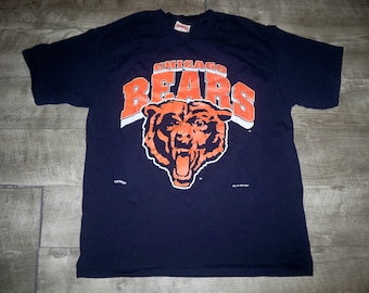Vintage 1995 Nutmeg Chicago Bears NFL T-shirt Tee Men's Size XLarge Made in USA