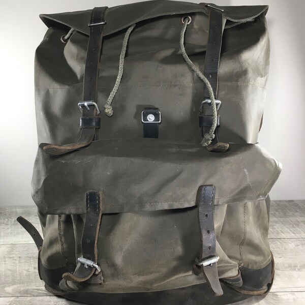 1980s Army Backpack - Etsy