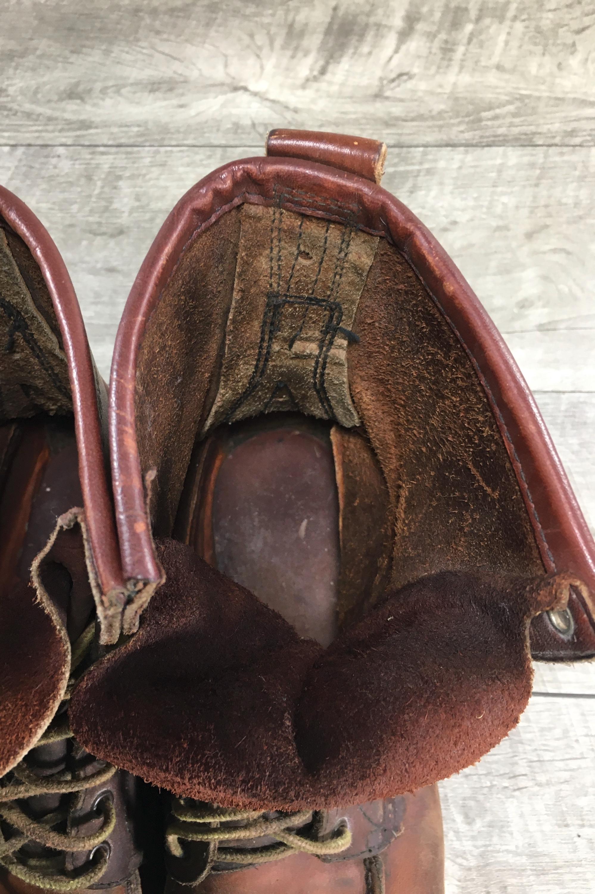 Vintage Irish Setter 877 Soft Moc Toe Work Mens Hunting Leather Boots Size 10 Vintage Irish Setter 877 Soft Moc Toe Work Mens Hunting  main image 4