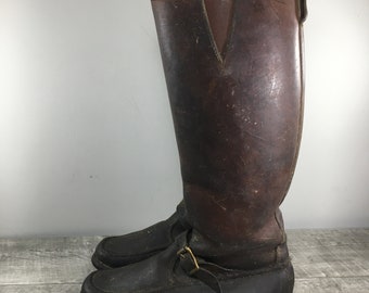 Vintage Gokey Men\'s 310 Black Label Leather Snake Proof Work Boots Vintage Gokeys 310 Black Label Leather Snake Proof Hunting  main image 4