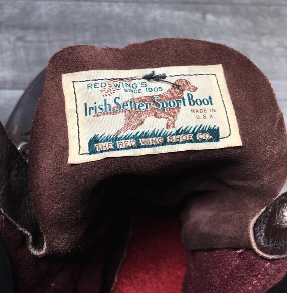 Vintage Irish Setter Sport Upland Work Mens Hunting Brown  display picture 2