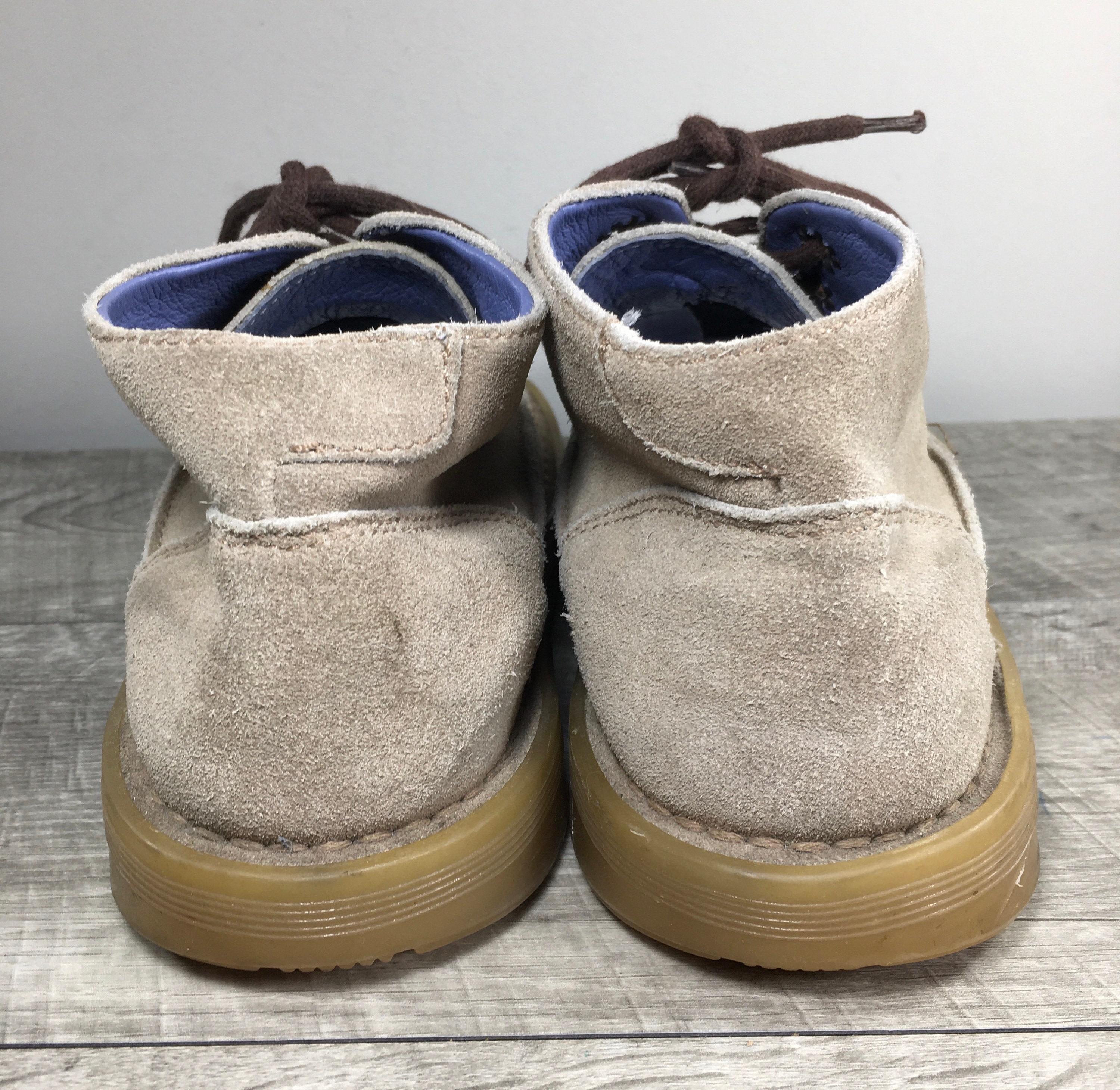 Vintage Dr. Martens 9532 Grizzly Brown Suede Men display picture 2