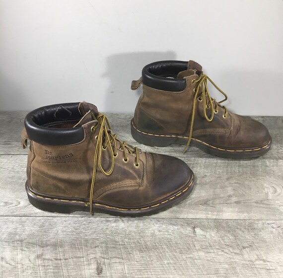 Vintage Docs Dr. Martens 1460 839 Distressed Brown Leather  display picture 3