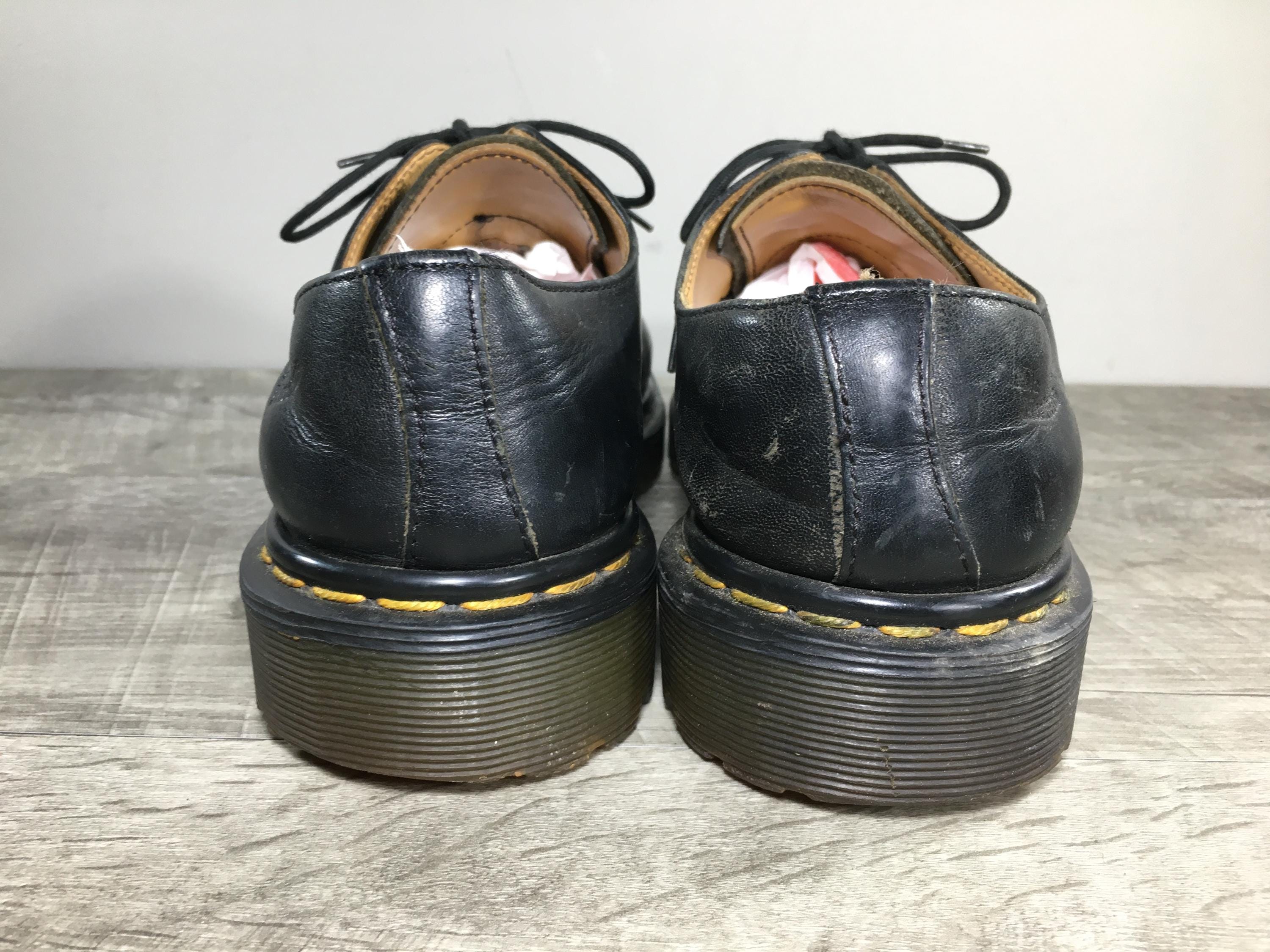 Vintage Doc Marten Smooth Leather Oxford D4941 Men’s 8/Women’s 10 Amazon.com | Dr. Martens, 1461 3-Eye Leather Oxford Shoe for  main image 3