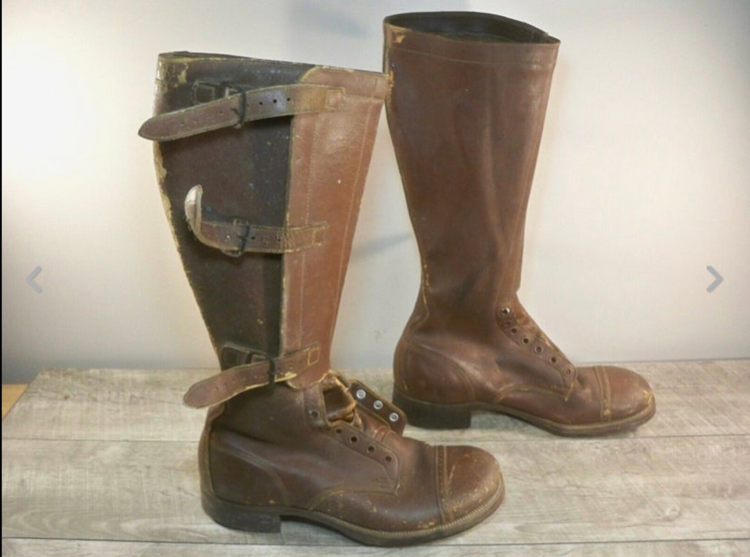 U.S. ARMY AIRBORNE BOOTS 40s 米軍　実物 U.S. ARMY AIRBORNE BOOTS 40s 米軍 実物 U.S. ARMY AIRBORNE