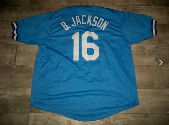 Vintage Bo Jackson Kansas City Royals Baseball Stitched Jersey 