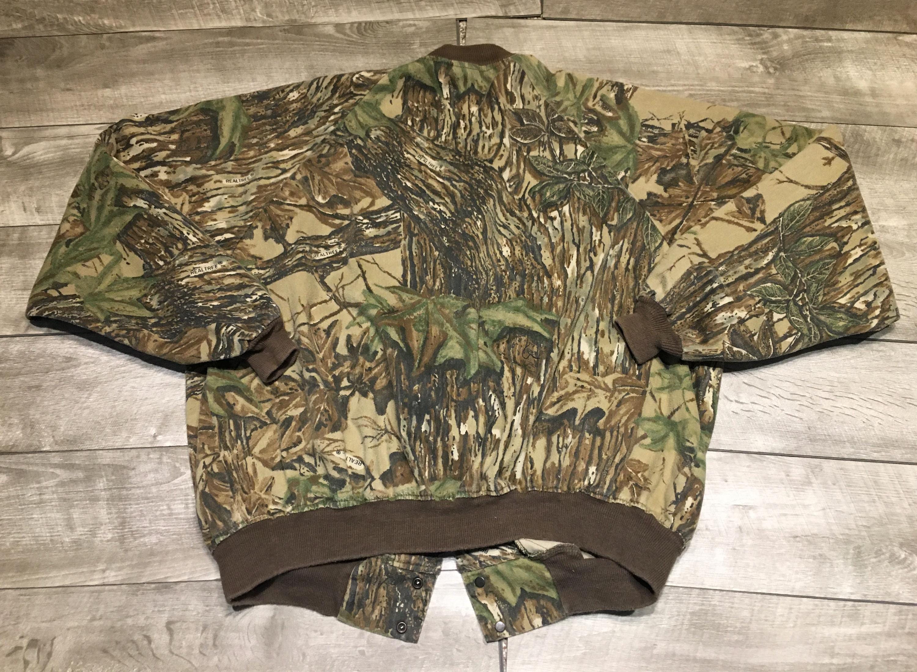 ジャケット・アウター SPARTAN REALTREE CAMO hunting jacket Vintage Spartan Realtree Jacket Mens XL Hunting Utility