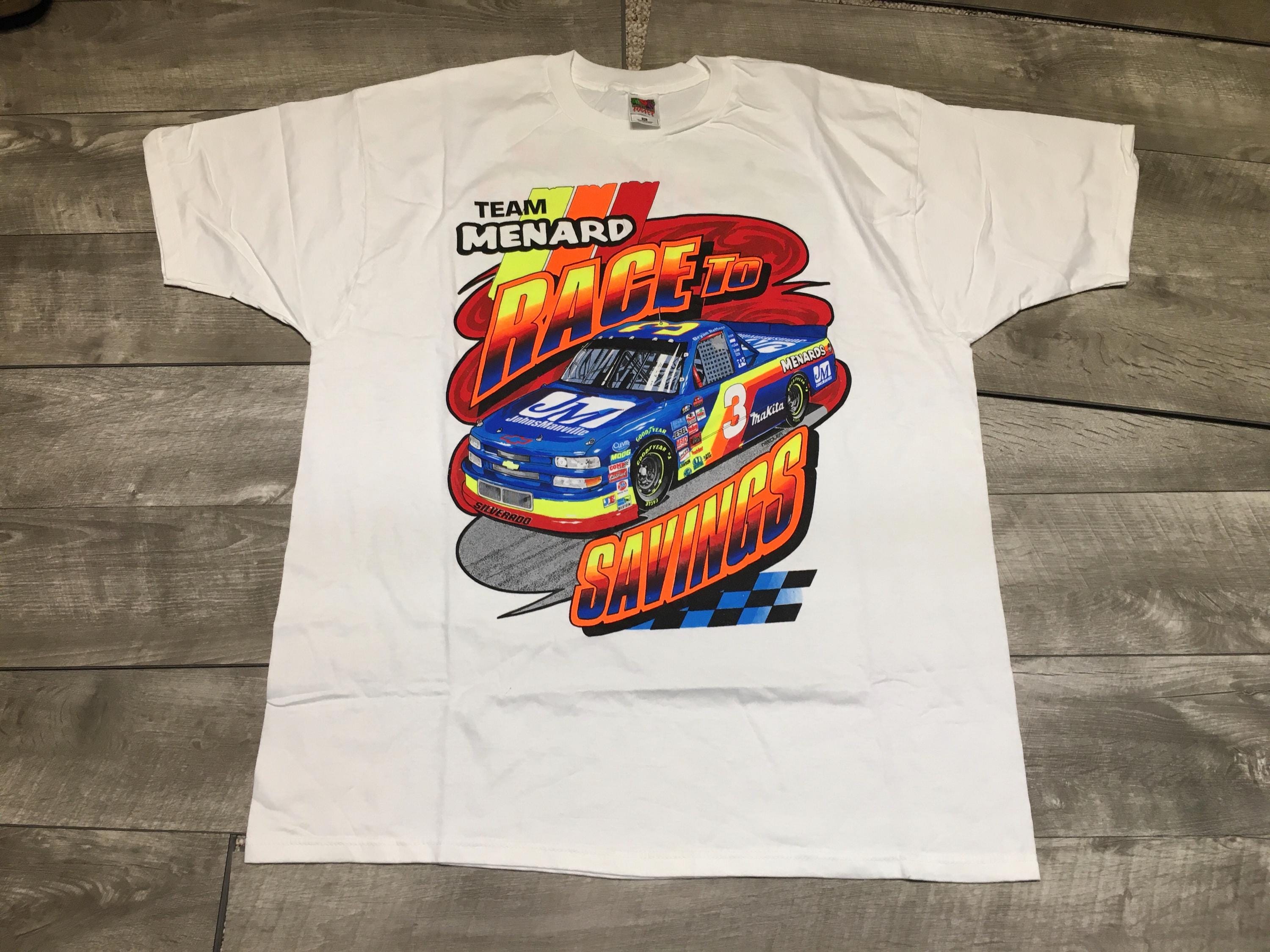 Bryan Reffner NASCAR Truck Race T Shirt Racing Vintage Fruit of 