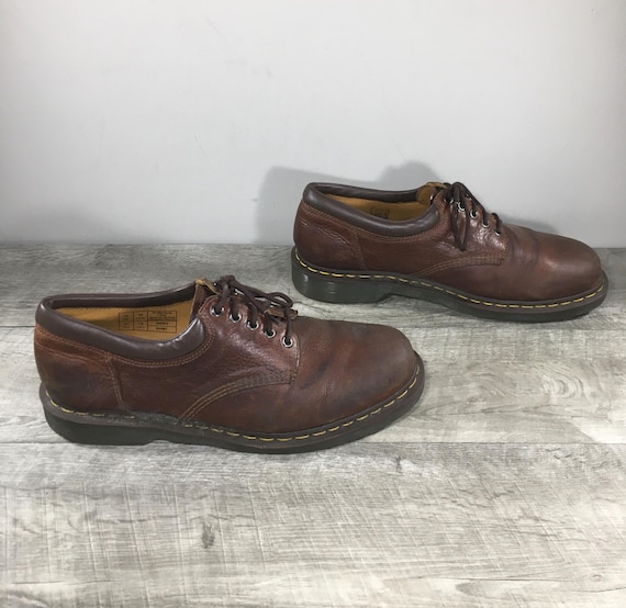 Dr. Martens Doc 11849 Crazy Horse Brown Leather Shoes Mens  display picture 2