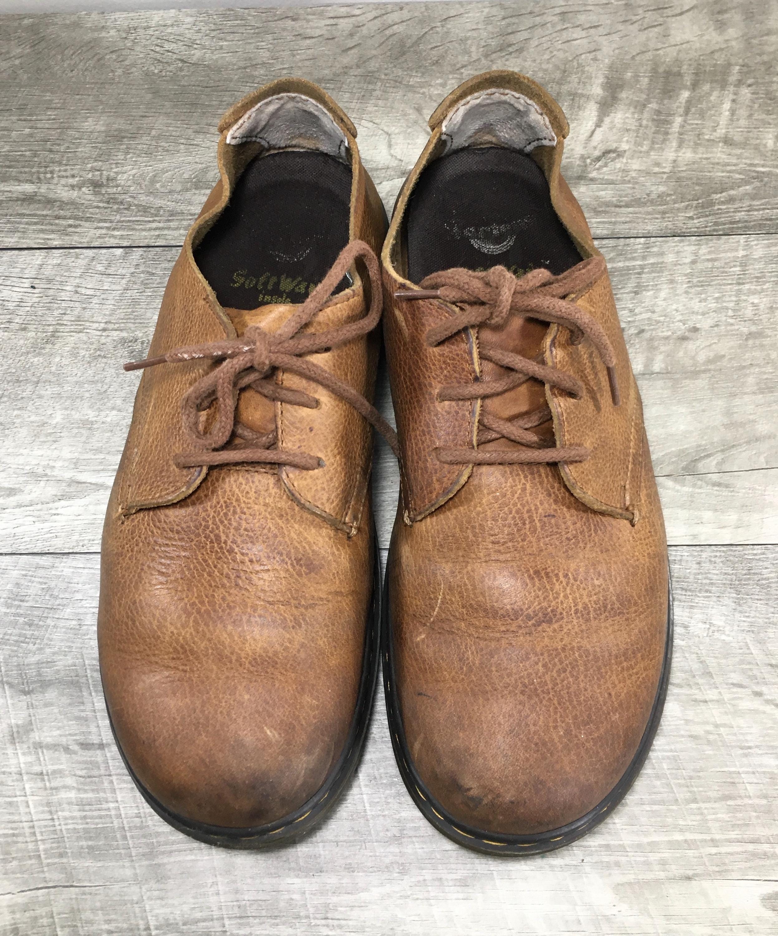 Dr. Martens Bexley 3-Eye Softwair Full Grain Leather Derby Shoes Brown Normcore Dr. Martens Men main image 2